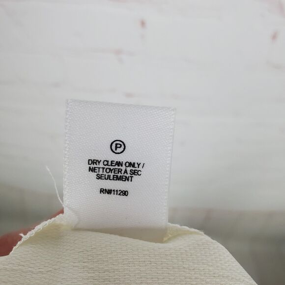 Derek Lam 10 Crosby Womens Pull On Crepe Pants Size 4 Cream Pleat Pockets Dress - Picture 14 of 16